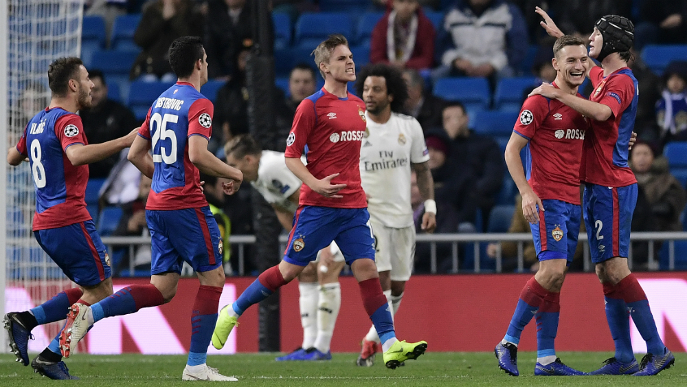 CSKA Moscú golea y humilla al Real Madrid en el Bernabéu