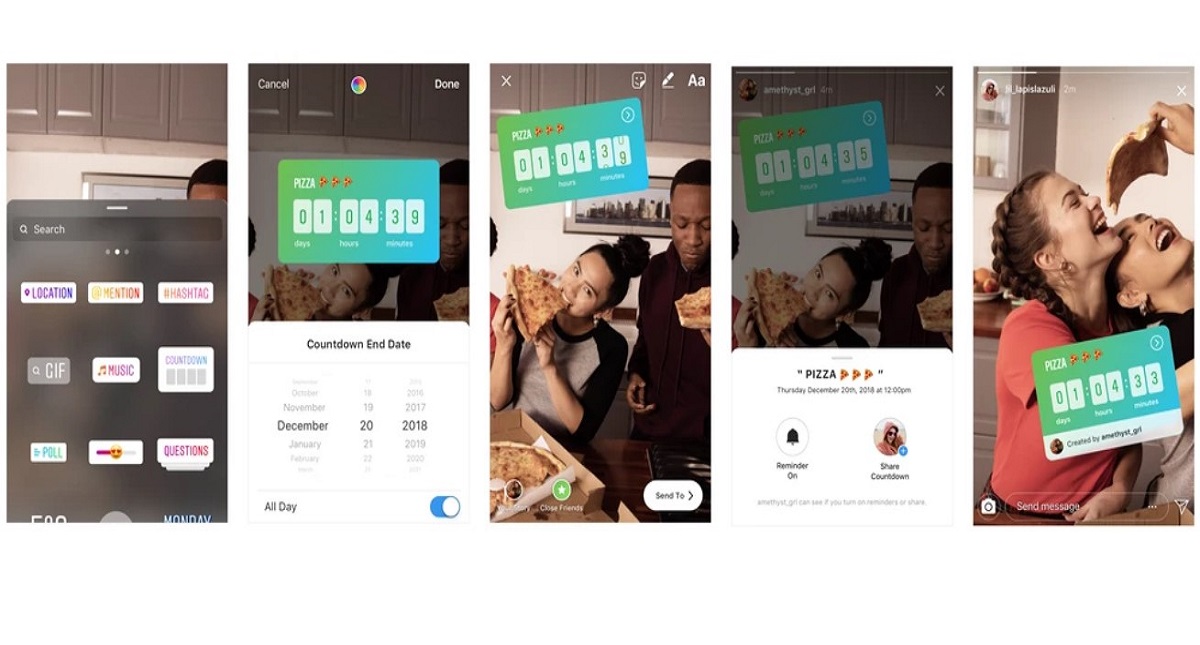 Instagram introduce tres nuevas funciones a historias - cuenta-regresiva