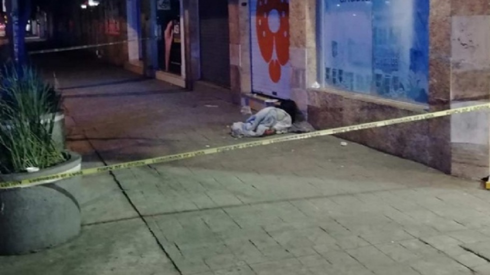 Indigente muere de frío en la colonia Doctores Indigente muere de frío en la colonia Doctores