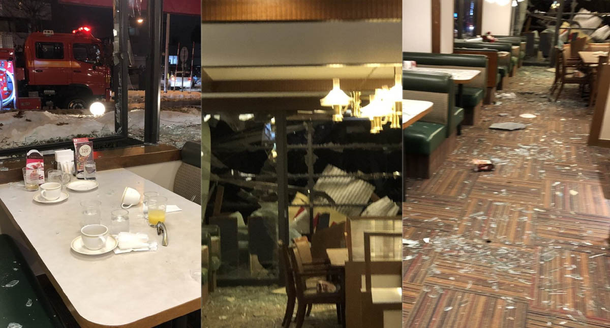Explosión en restaurante de Japón deja más de 40 heridos - destrozos-en-restaurante