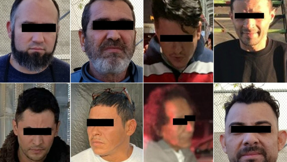 Detienen y deportan de EE.UU. a ocho hombres buscados en México