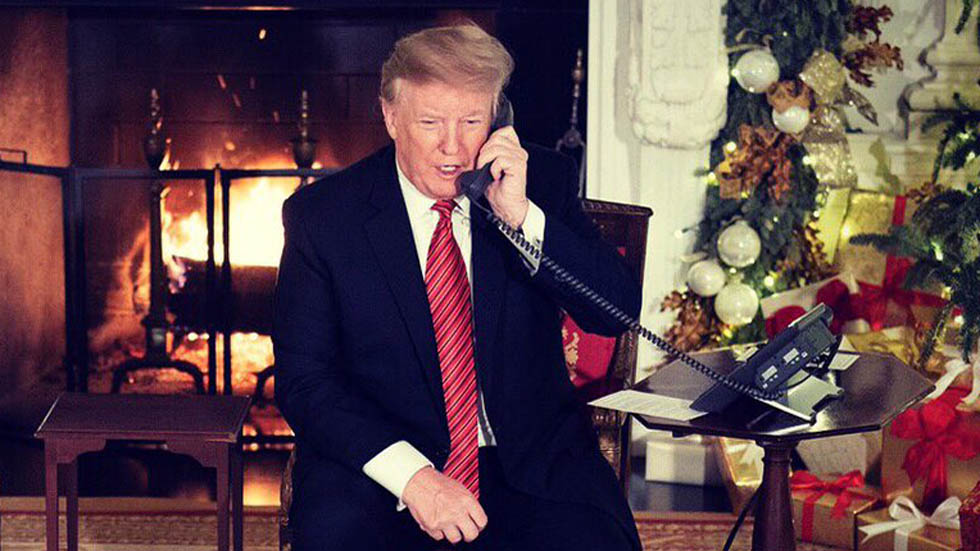 #Video Trump destroza espíritu navideño de niño