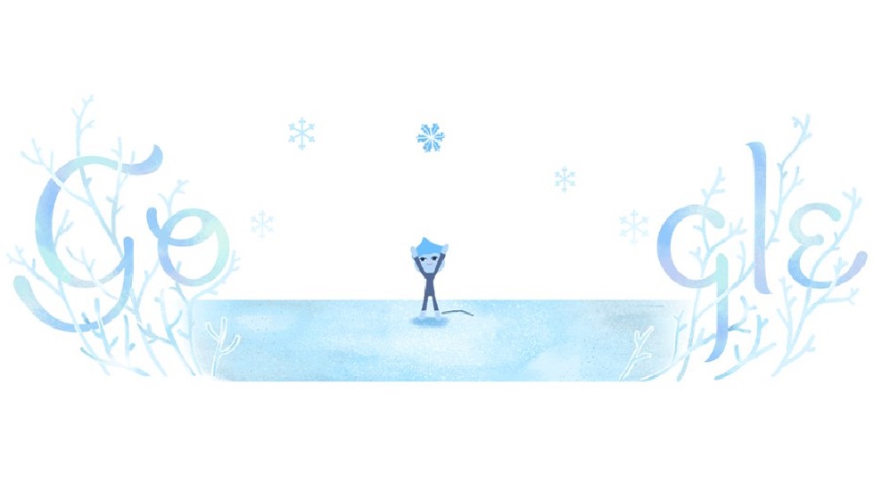 Google celebra solsticio de invierno con doodle