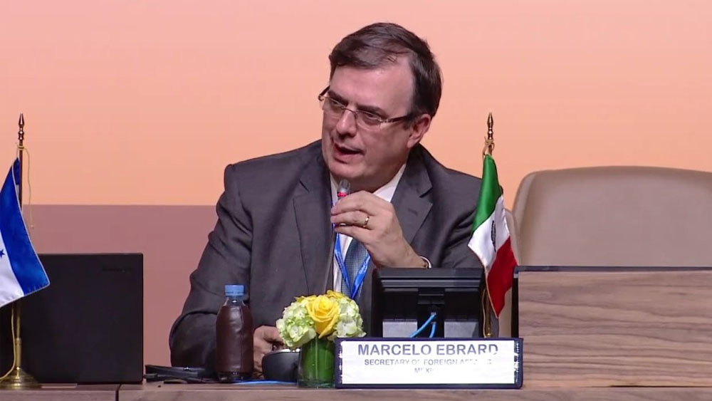 México va a cambiar su política migratoria: Ebrard México va a cambiar su política migratoria: Ebrard