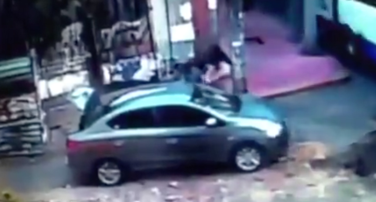 #Video Ejecutan a agente federal en menos de tres segundos en Xochimilco