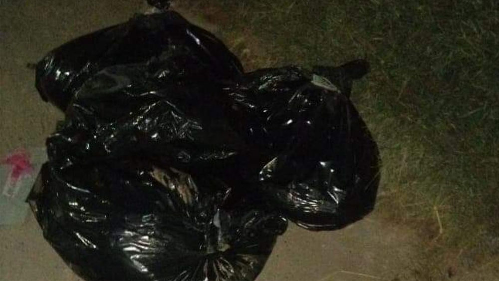 Hallan bolsas con restos humanos en Guadalajara