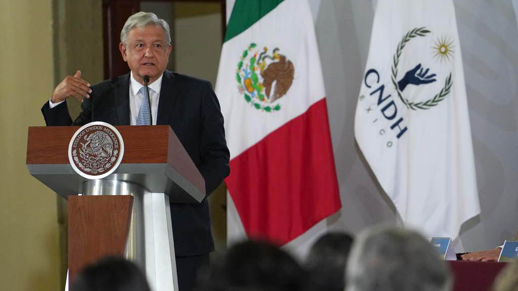 Habrá respeto a derechos humanos y entre Poderes: López Obrador Habrá respeto a derechos humanos y entre Poderes: López Obrador