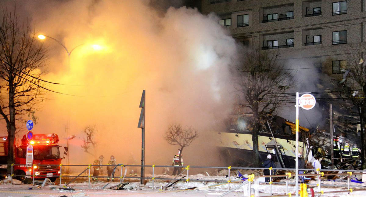 Explosión en restaurante de Japón deja más de 40 heridos