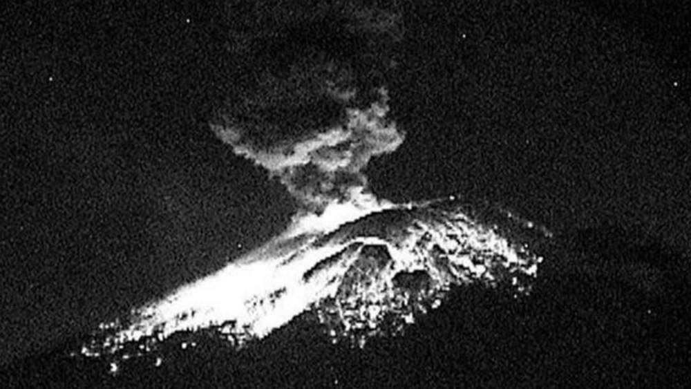 Registra volcán Popocatépetl explosión este sábado