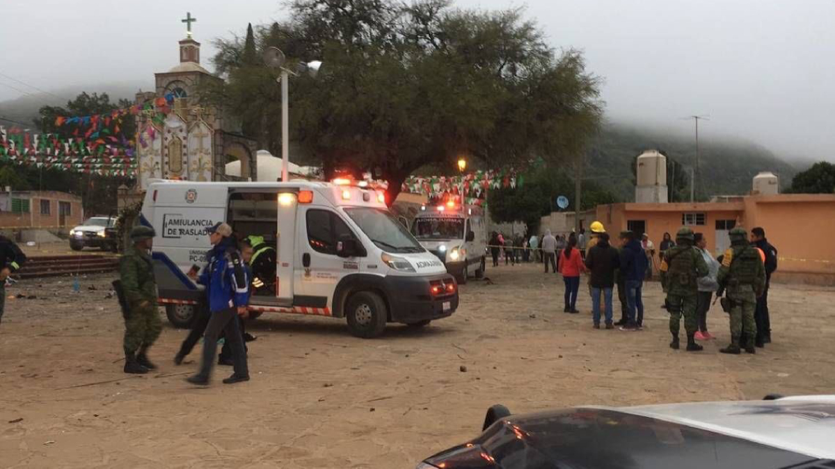 Suman ocho muertos por explosión de pirotecnia en Tequisquiapan Suman ocho muertos por explosión de pirotecnia en Tequisquiapan