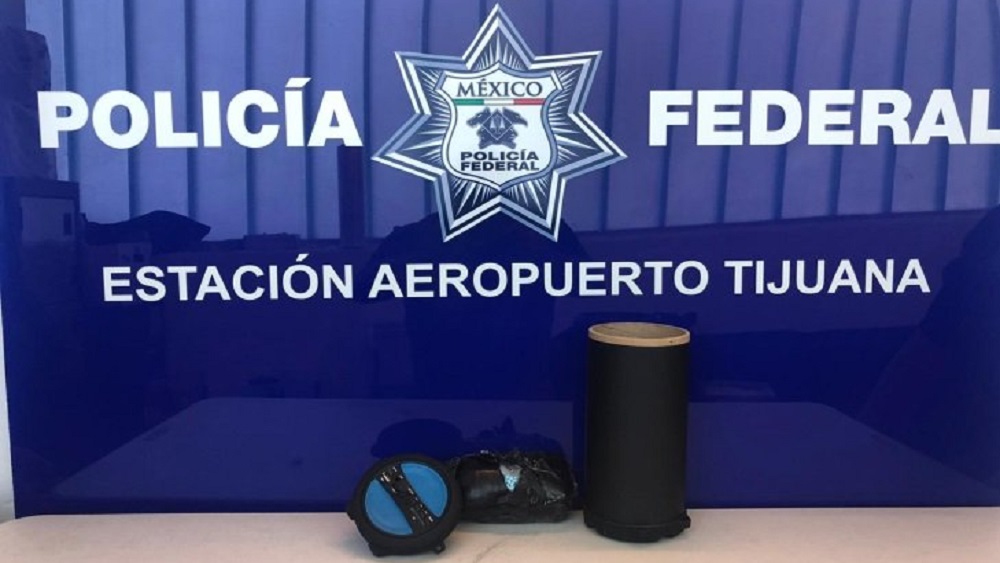 Interceptan cargamento de fentanilo escondido en bocina