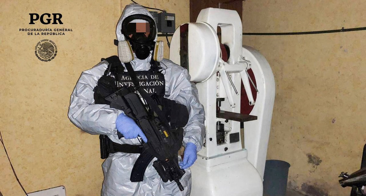 Aseguran laboratorio clandestino de fentanilo en la Ciudad de México