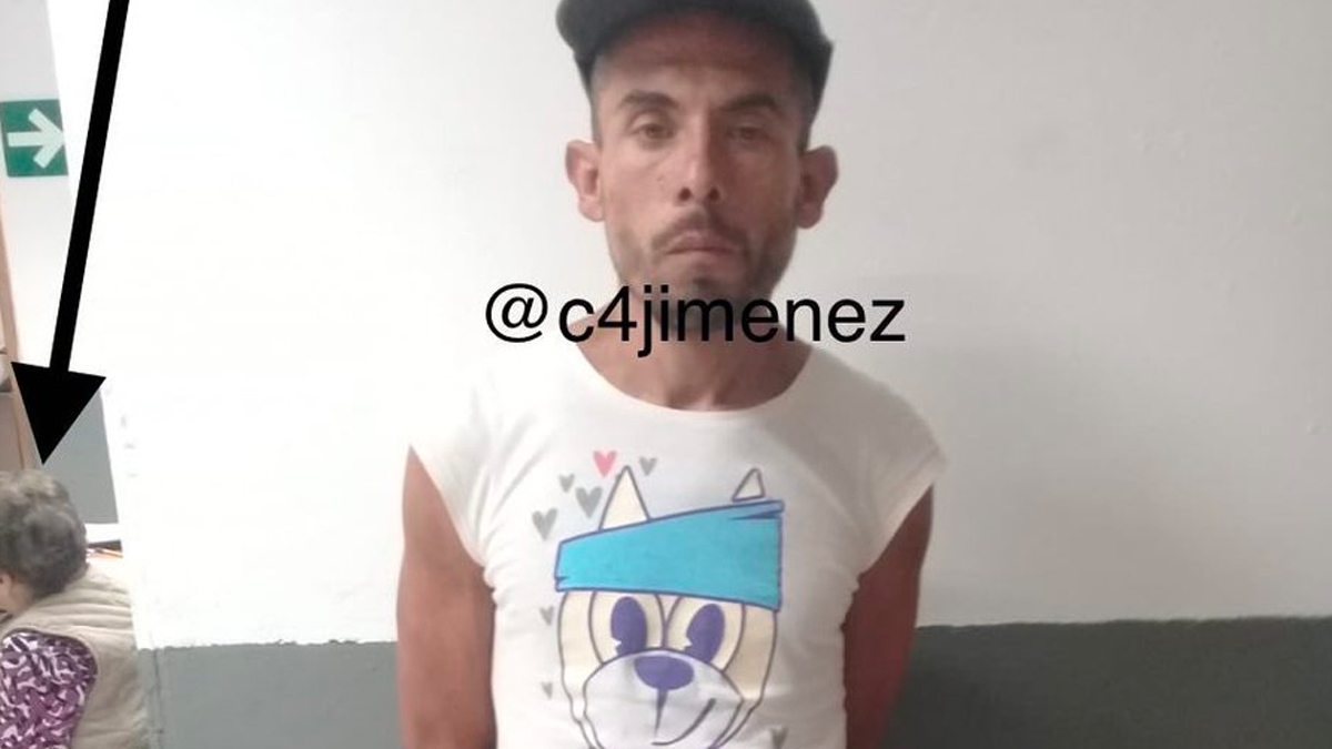 Detienen a joven que golpeó a anciana con palos para robarle cien pesos