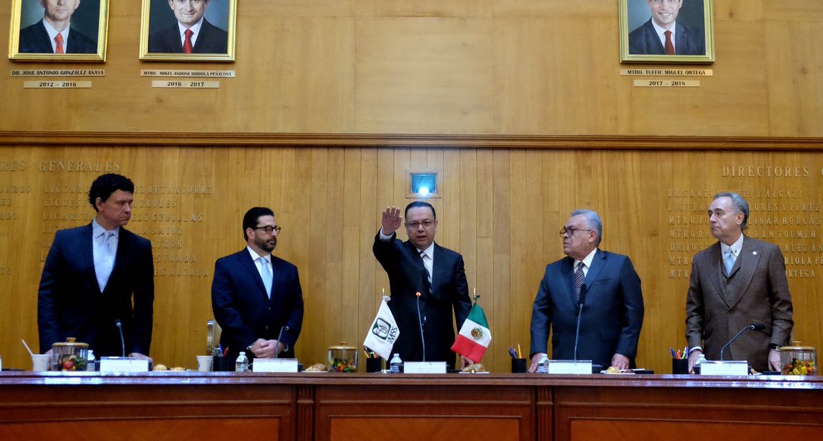 Germán Martínez rinde protesta como director general del IMSS