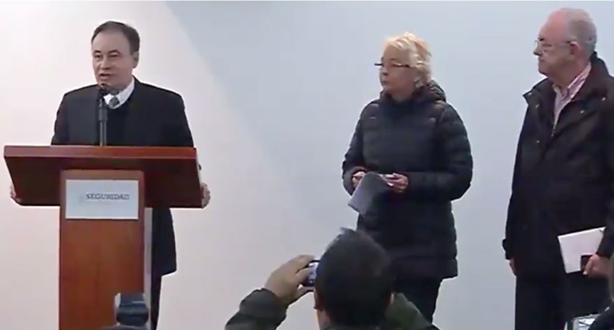 Gobierno federal garantiza transparencia en investigación por muerte de gobernadora