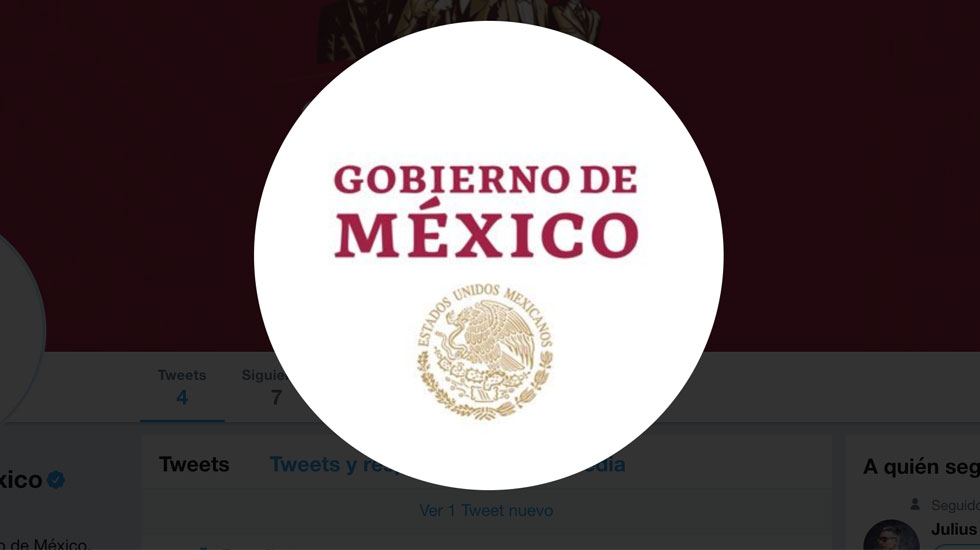 Gobierno de López Obrador habilita cuenta en Twitter