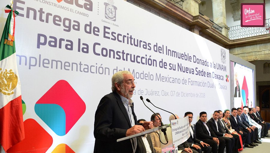 Incremento de matrícula requiere presupuesto suficiente: Graue - graue-oaxaca