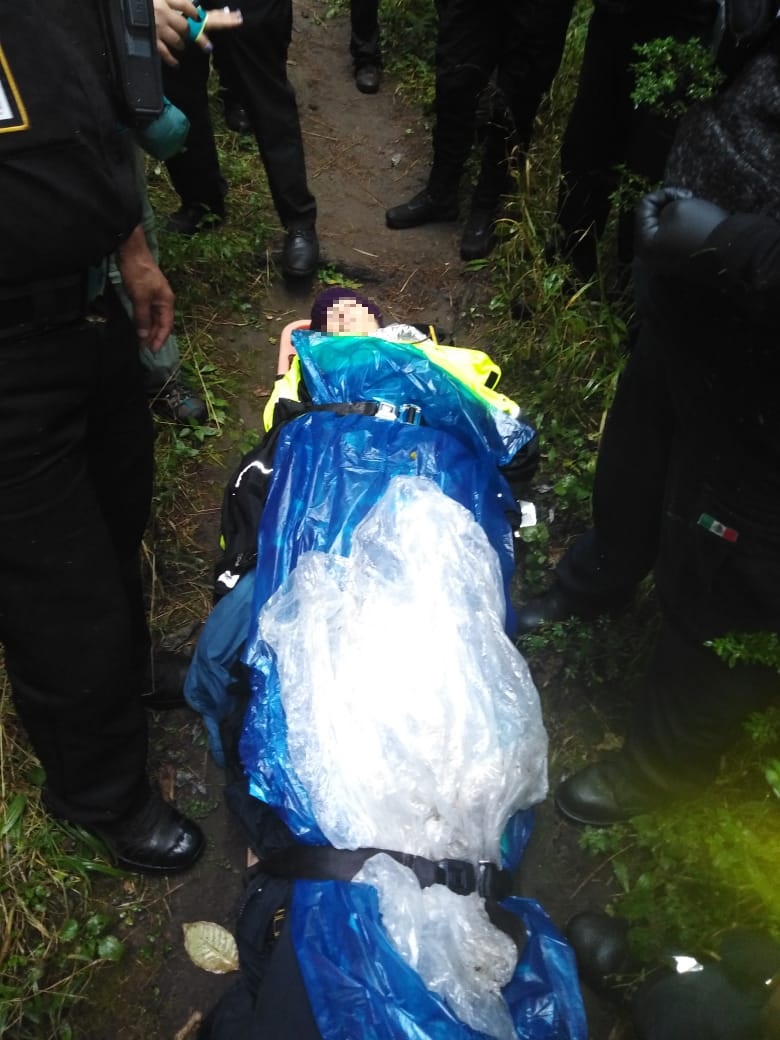 Rescatan a esposa de embajador danés y 13 más en Parque Izta-Popo - herida-esposa-del-embajador-danes-en-mexico