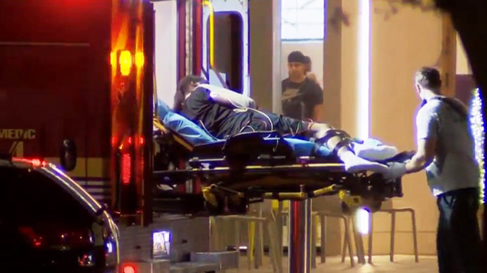 #Video Falso tiroteo en centro comercial de Florida deja 18 heridos - heridos-por-estampida-en-centro-comercial-de-florida