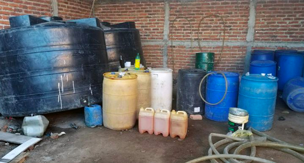 En 15 meses se recuperó 1 millón 632 mil litros de combustible en Edomex