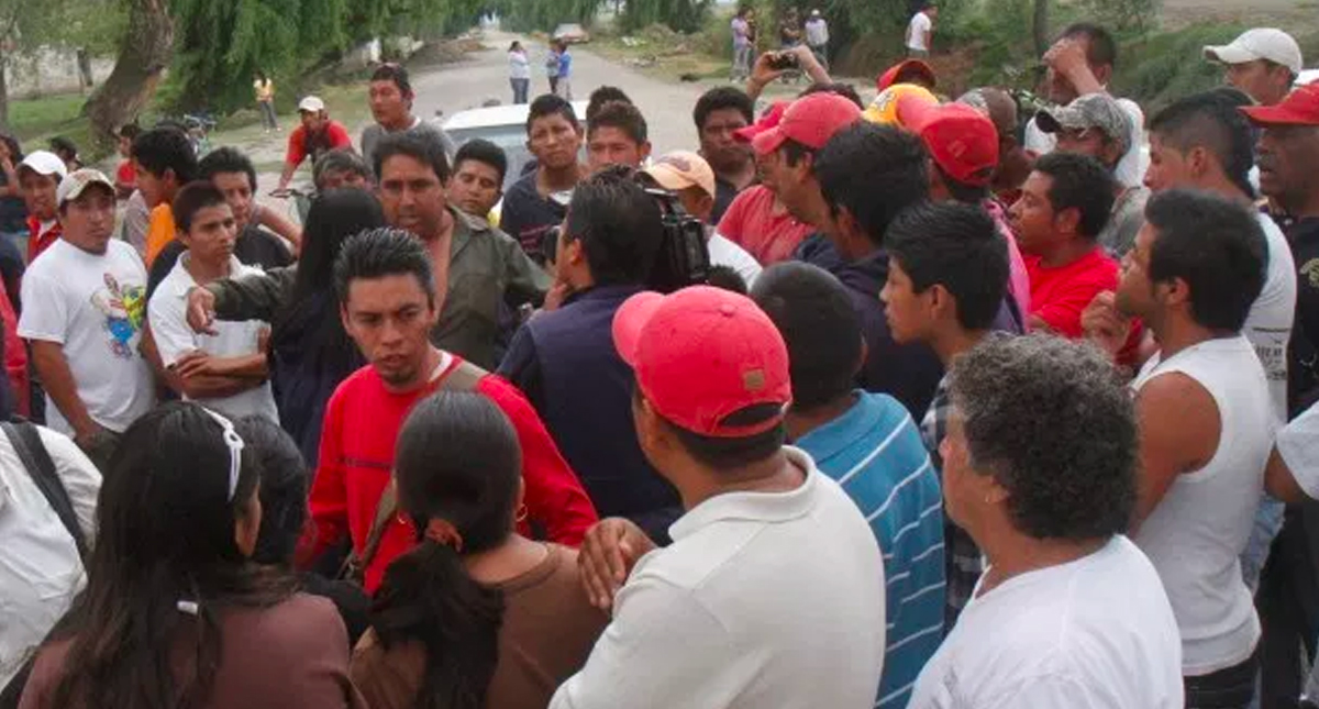 Intentan linchar a cuatro personas acusadas de robo en Tlaxcala