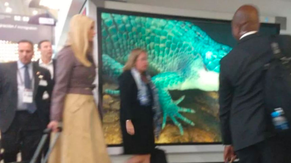 #Video Ivanka Trump llega a la Ciudad de México