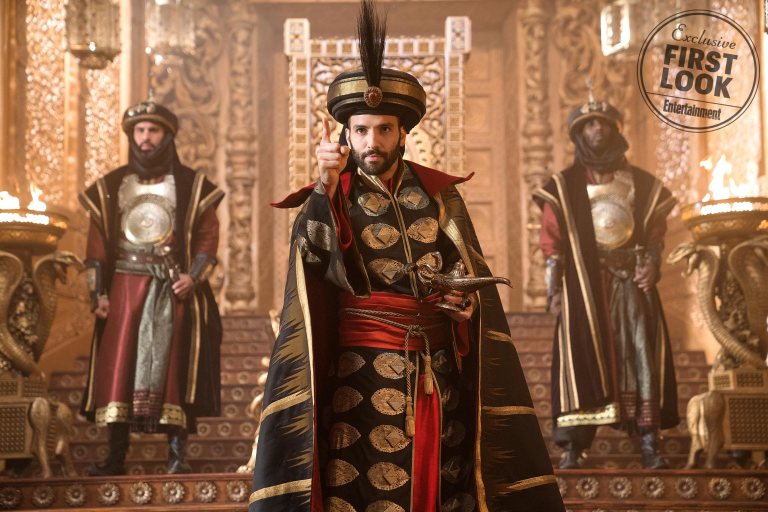 #Video El primer vistazo a los protagonistas de Aladdin - jafar