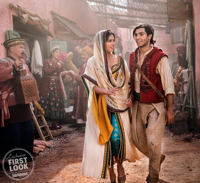 #Video El primer vistazo a los protagonistas de Aladdin - jasmine-y-aladdin