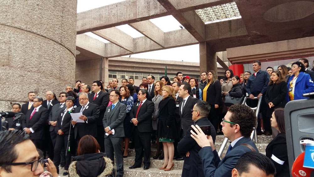 Jueces y magistrados piden respeto a la división de poderes