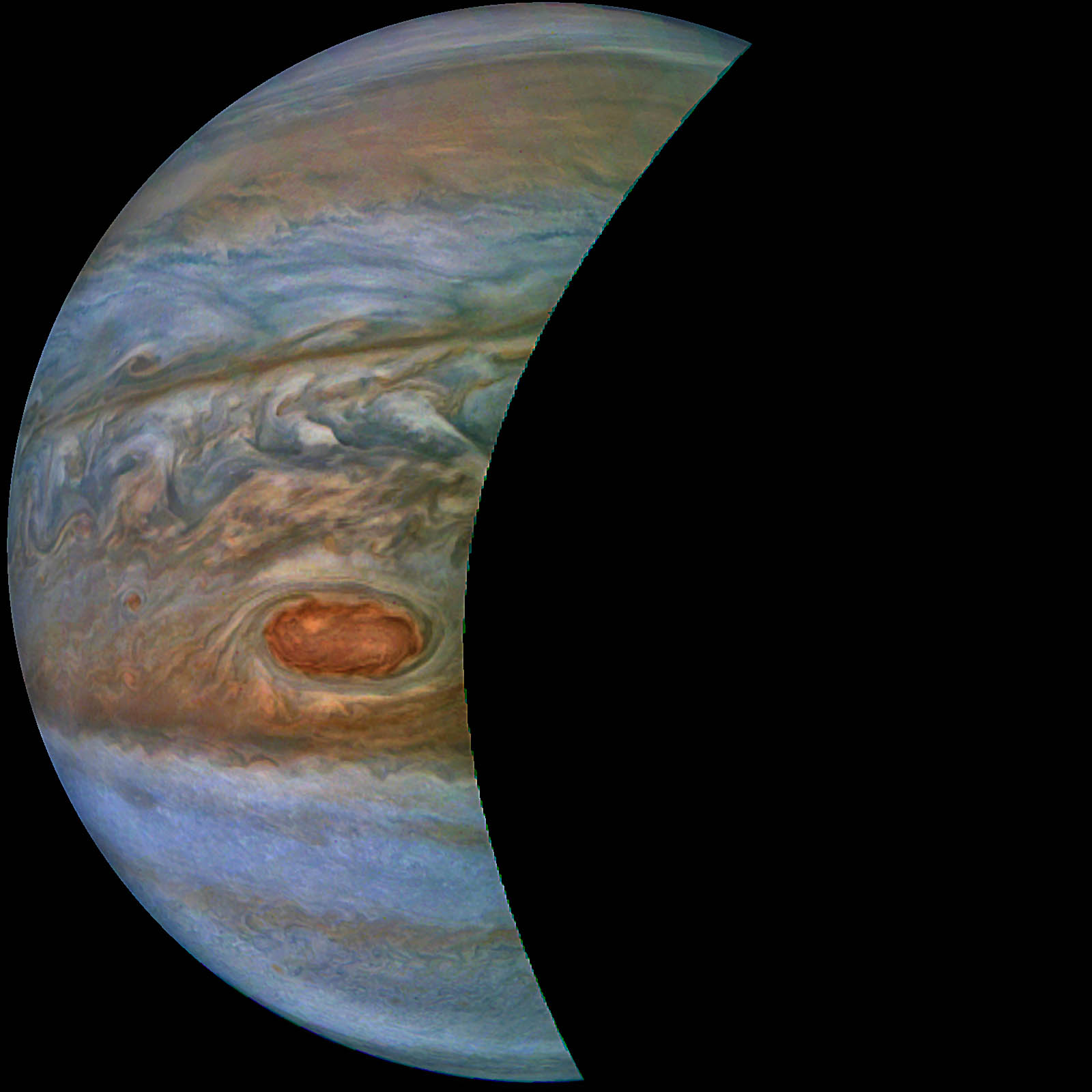 NASA revela imágenes nunca antes vistas de Júpiter - jupiter1