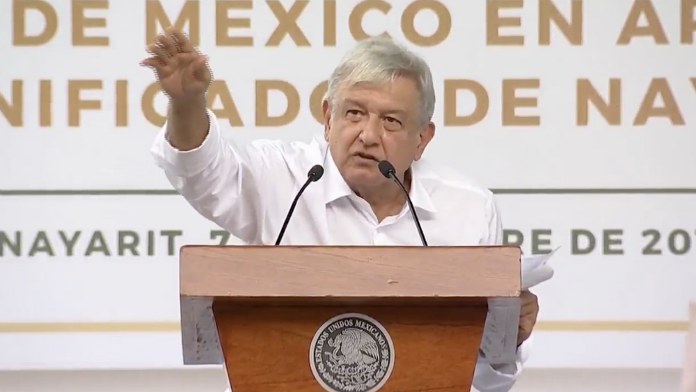 AMLO anuncia plan de cuatro acciones para apoyar a damnificados en Nayarit