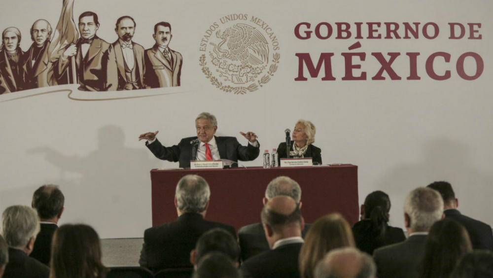 López Obrador presenta a gabinete proyecto de Presupuesto 2019 López Obrador presenta a gabinete proyecto de Presupuesto 2019