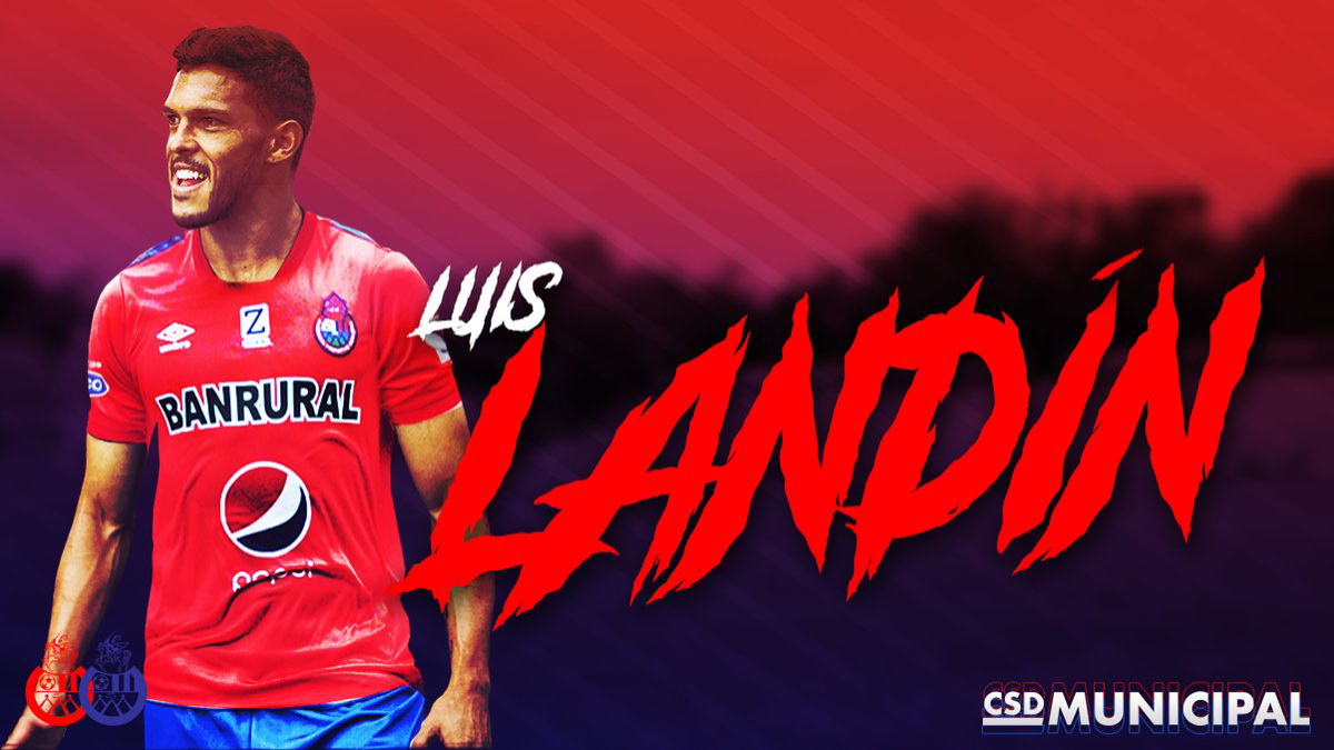 Luis Ángel Landín jugará en el Municipal de Guatemala