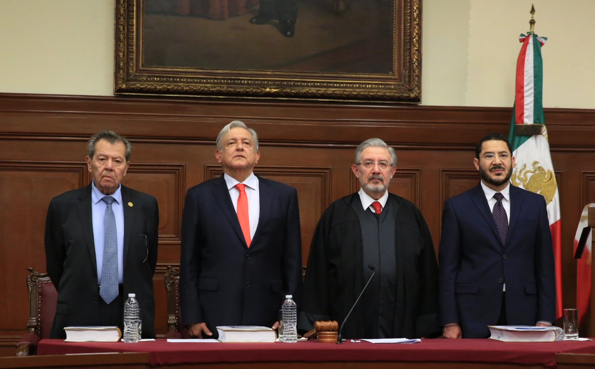 Informe del presidente de la Suprema Corte de Justicia de la Nación (En vivo)