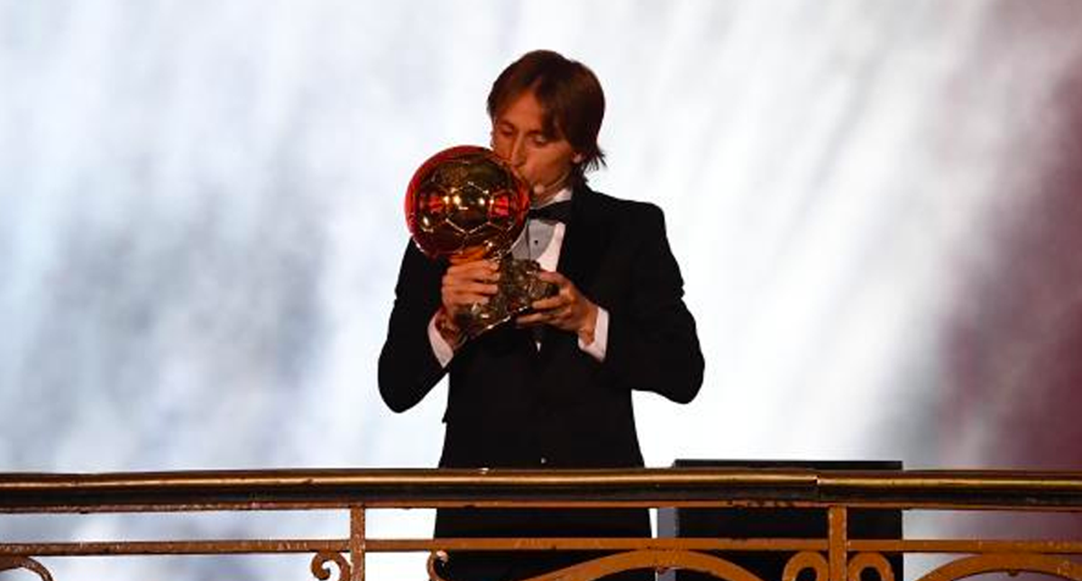 Luka Modric gana el Balón de Oro 2018
