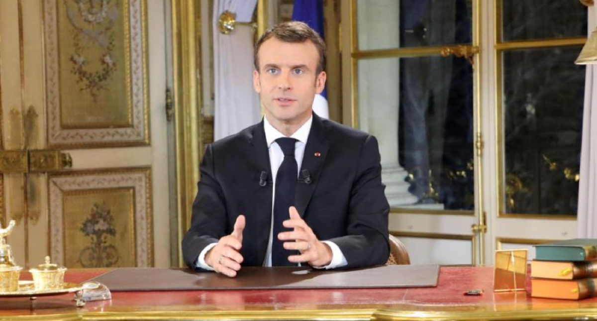 Macron anuncia aumento al salario mínimo ante protestas