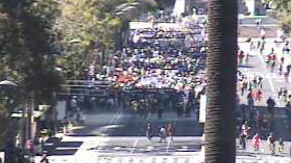 Manifestantes obstruyen Paseo de la Reforma - manifestantes-en-paseo-de-la-reforma