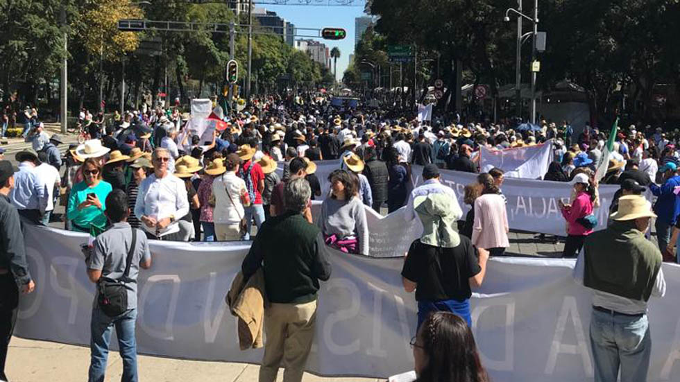 Las movilizaciones de este miércoles en la Ciudad de México