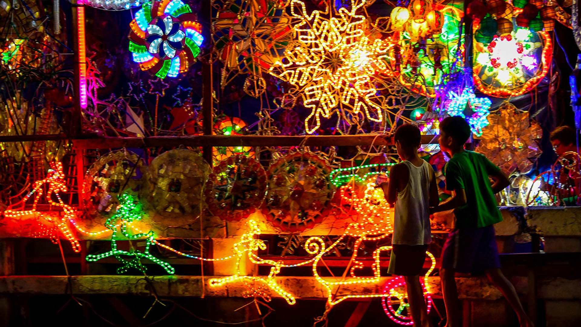 Así pasan la Navidad en todo el mundo - manila-filipinas