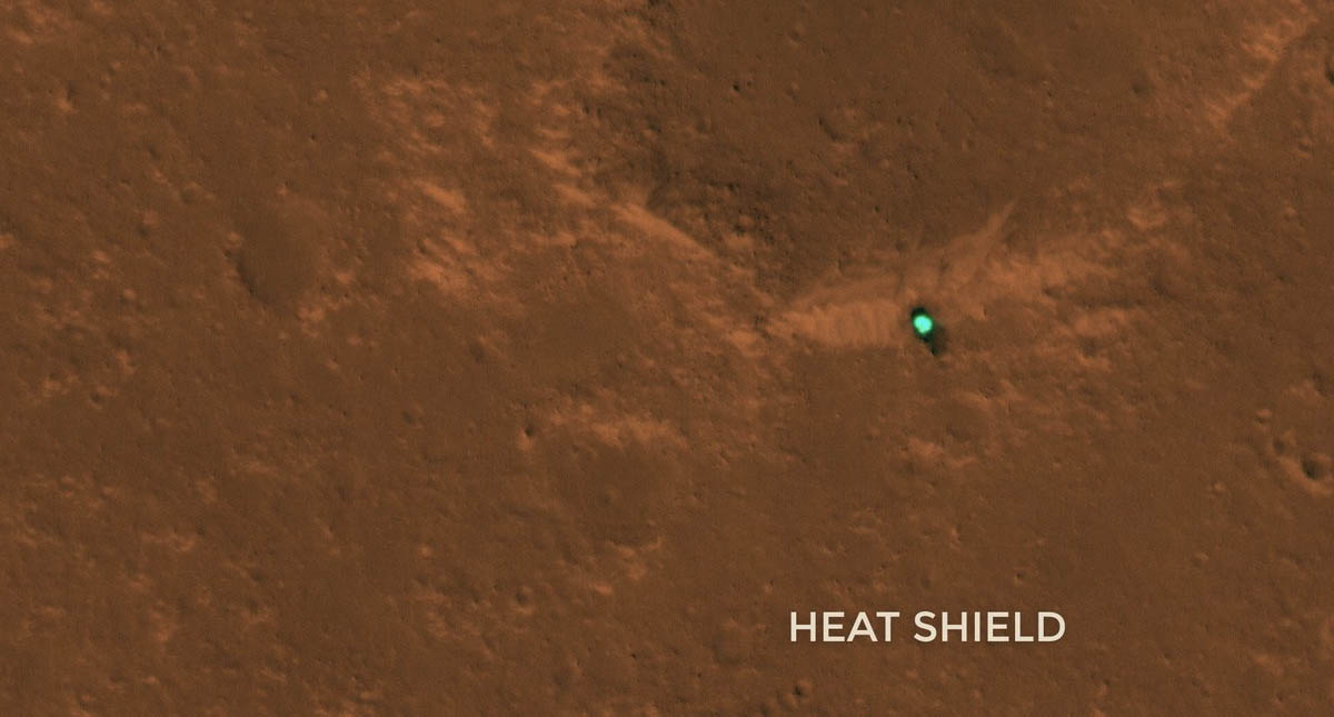 Así se ve la sonda InSight en Marte desde el espacio - marte-sonda-insight-3
