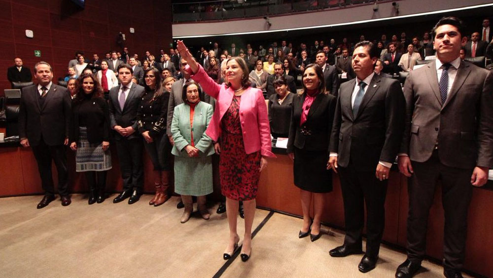 Martha Bárcena rinde protesta como embajadora de México en EE.UU.
