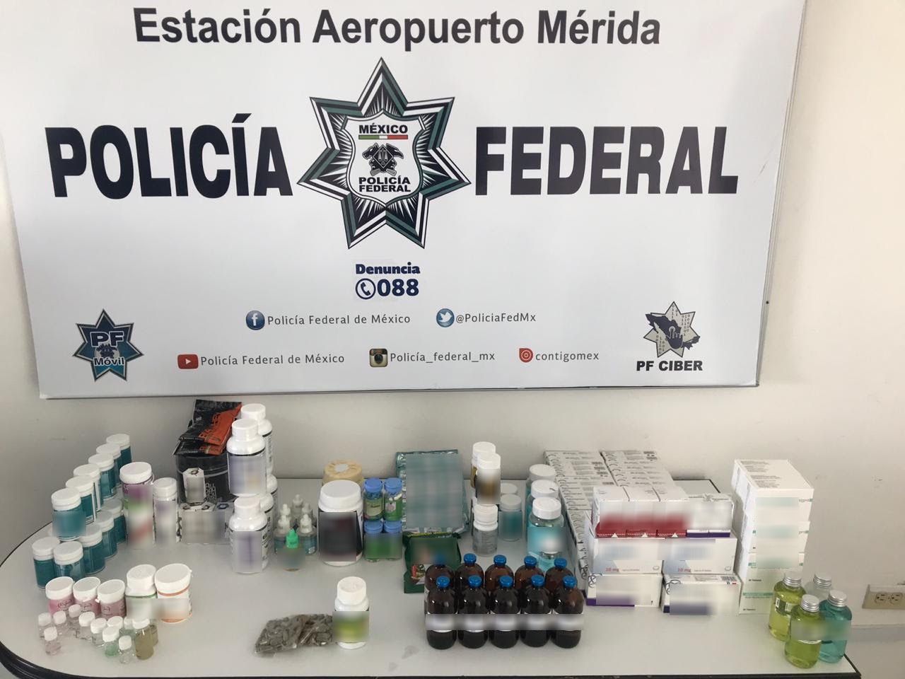 Aseguran 21 mil medicamentos controlados en Yucatán y Michoacán - medicamentos-controlados-merida