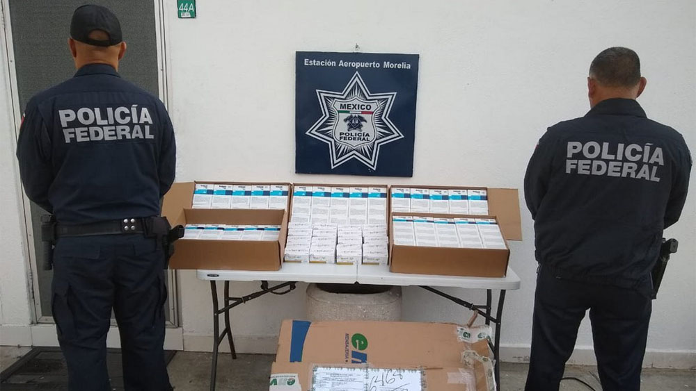Aseguran 21 mil medicamentos controlados en Yucatán y Michoacán