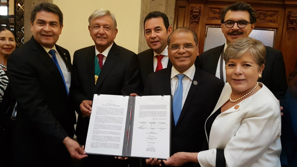 México y Triángulo Norte de Centroamérica firman plan para gestionar migración