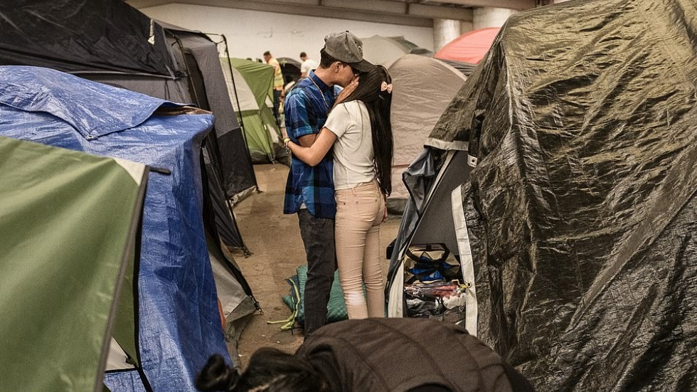 Miles de migrantes pasan la Navidad en Tijuana - migrantes-caravana-tijuana-navidad