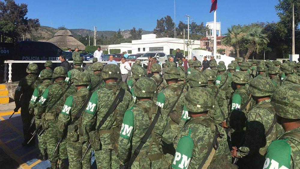 Policía Militar que formará parte de Guardia Nacional llega a Guerrero