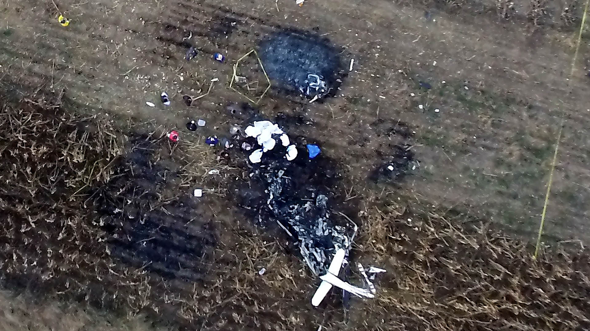 Las imágenes del accidente que mató a Martha Erika y Rafael Moreno