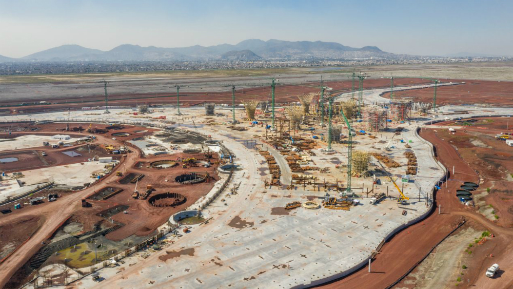 Coparmex pide a AMLO continuar construcción del NAIM