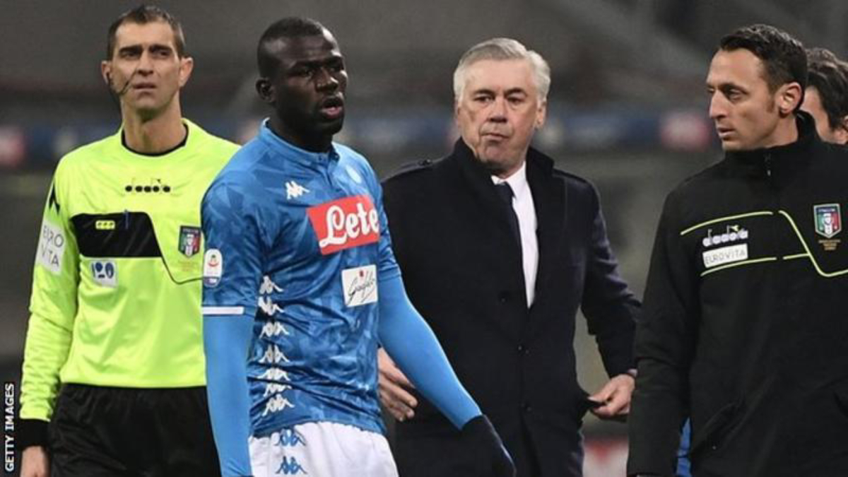 Napoli denunció insultos racistas en juego contra el Inter