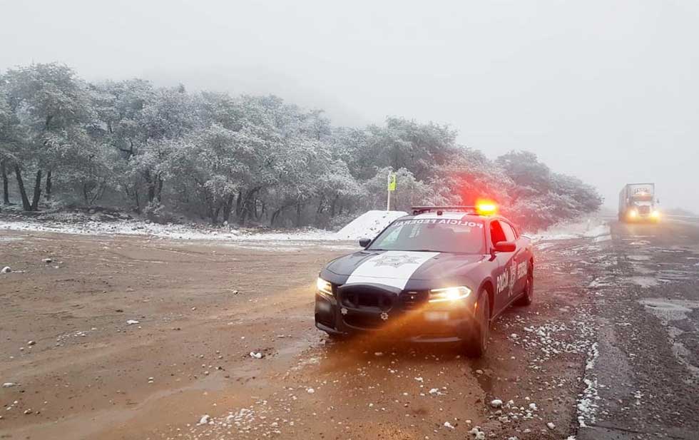 Nieva en ciudades de Sonora y Chihuahua - nevadas-chihuahua-sonora
